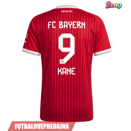 Lacne Ženy Futbalové dres Bayern Munich Harry Kane #9 2026-27 Krátky Rukáv - Domáci